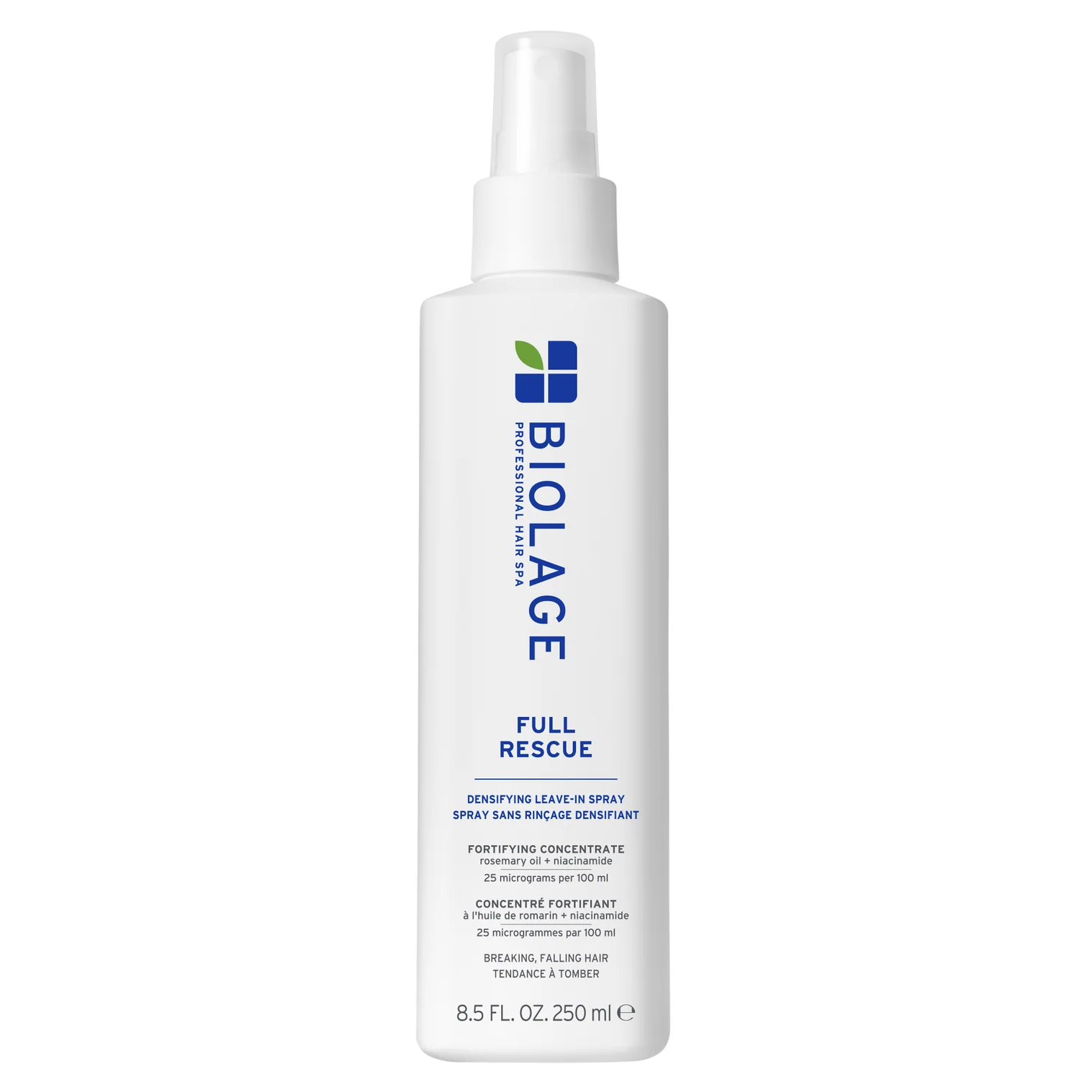 Leave-In - Leave-In Biolage Full Rescue Spray cu Ulei de Rozmarin și Niacinamide – Volum și Fortifiere Instantanee – 250ml