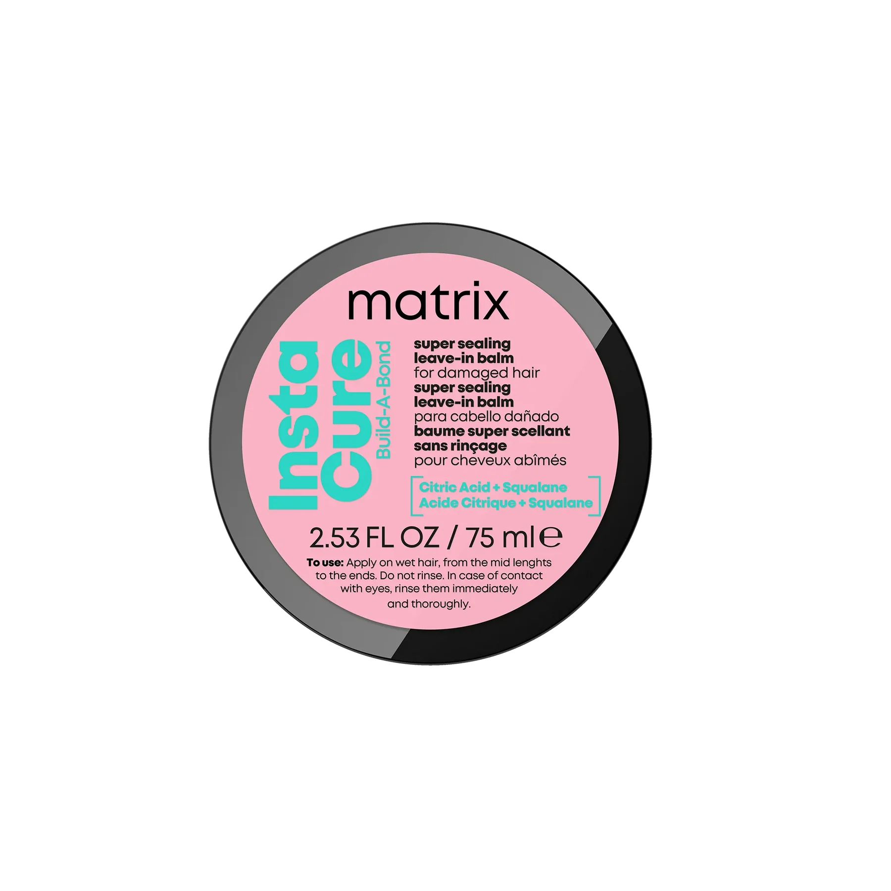 Leave In Matrix Total Results Instacure Build A Bond Super Sealing - Crema Reparatoare 75ml