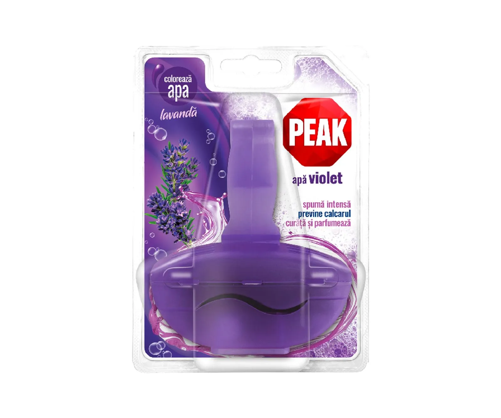 Produse curatare baie - Odorizant WC Peak Apa Azur Lavanda 55 g - Peak Out