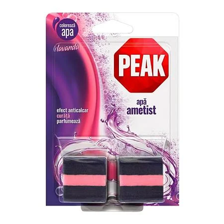 Odorizant WC - Odorizant WC Peak tablete Apa Ametist Lavanda 4x50gr