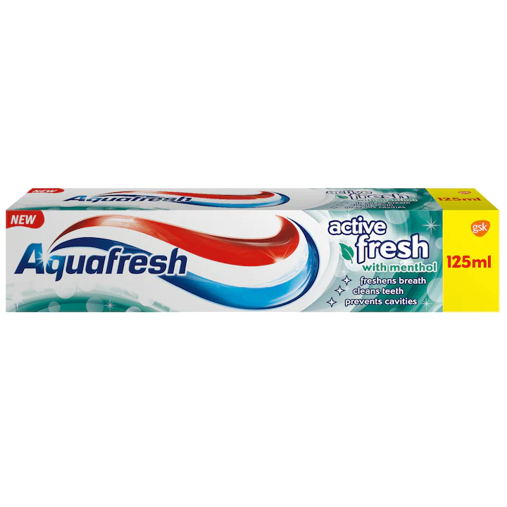 Pasta de Dinti - Pasta de dinti Aquafresh Active Fresh 125 ml