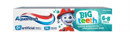 Pasta de Dinti - Pasta De Dinti Aquafresh Big Teeth 6-8 ani 50 ml