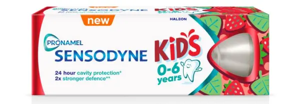 Pasta de Dinti - Pasta de dinti Sensodyne kids 0-6 ani aroma de capsuni 50ml