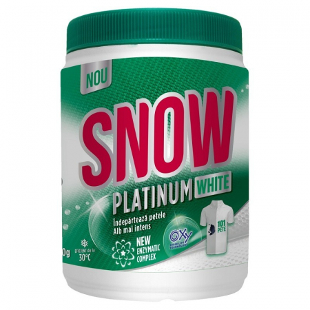 Inalbitor rufe - Pudra Pentru Indepartarea Petelor Snow Platinium White 400gr