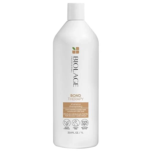 Sampon - Sampon Matrix Biolage Bond Therapy pentru par deteriorat cu ulei de cocos si acid citric 1L