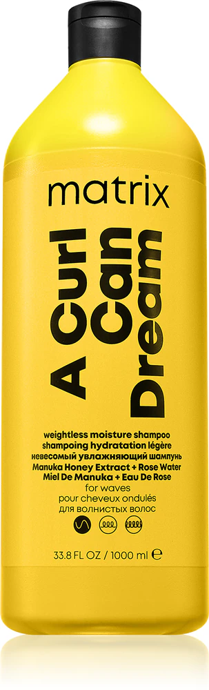 Sampon - Sampon Matrix Total Results A Curl Can Dream Pentru par ondulat 1L cu miere de Manuka si apa de trandafir