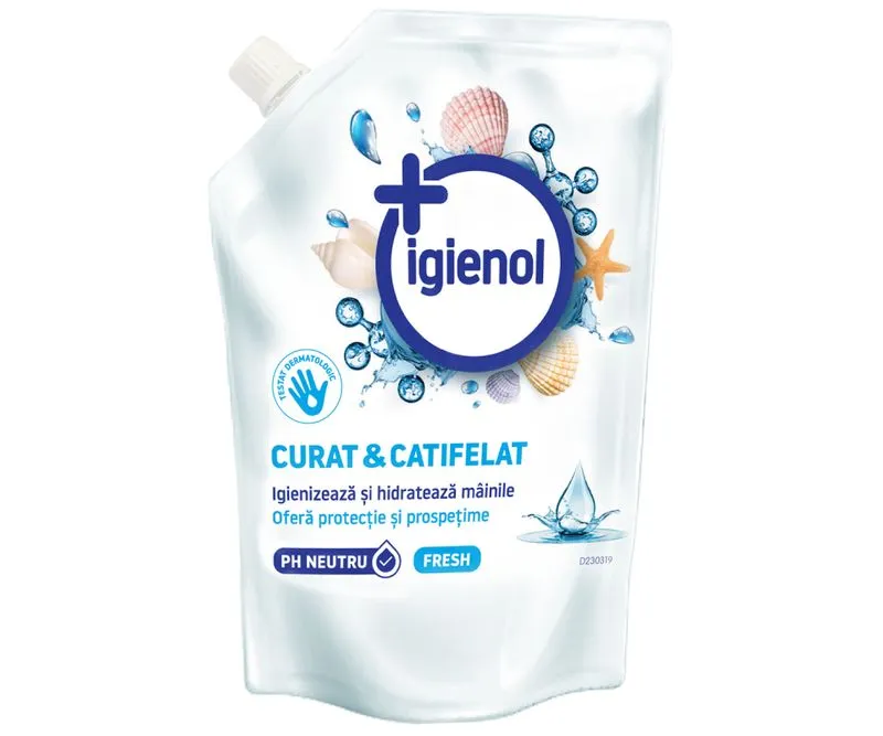 Sapun Lichid - Sapun Lichid Igienol Fresh 500ml-rezerva