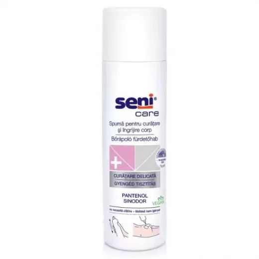 Gel/Crema Ingrijire Corp - Seni Spuma curatare si ingrijire corp 500ml