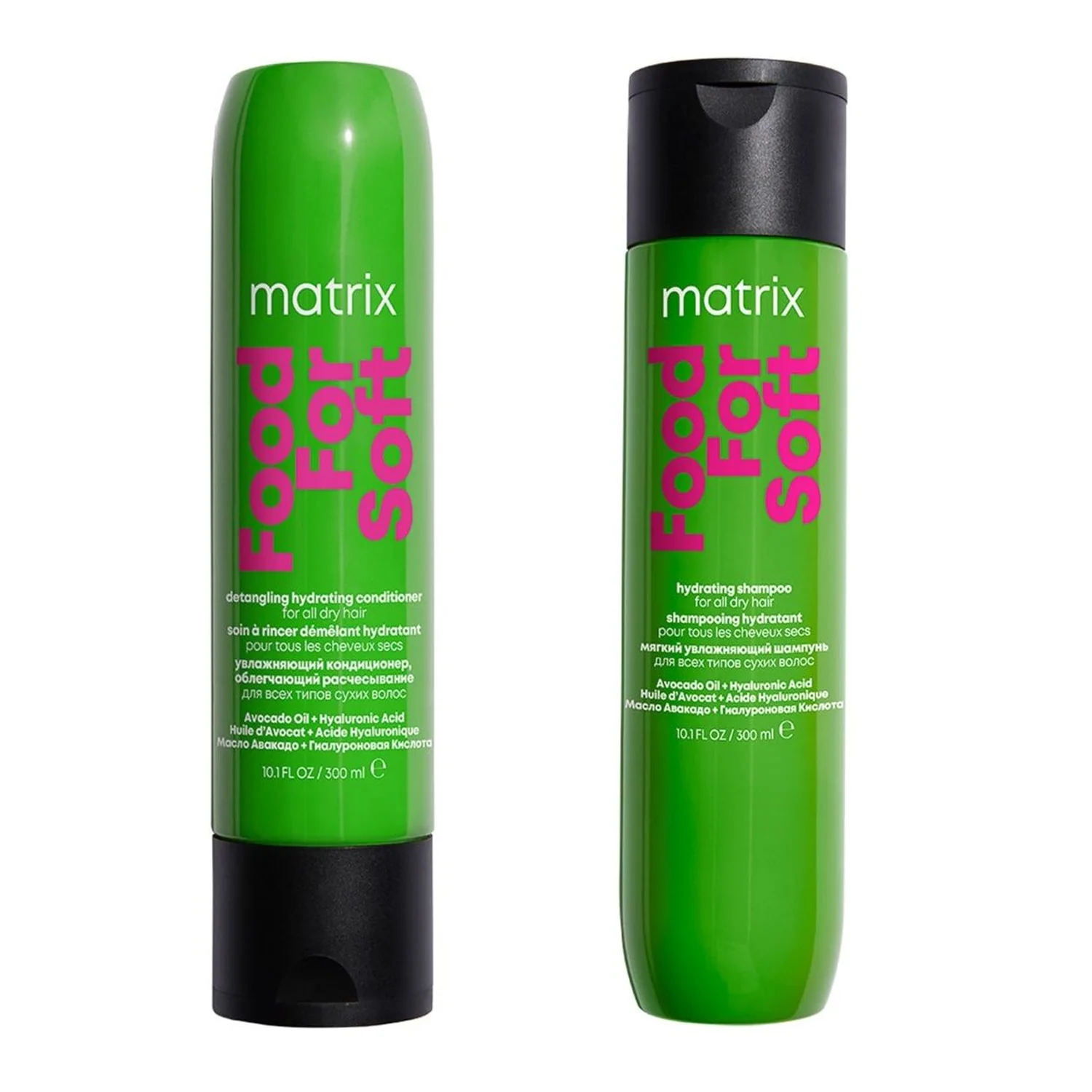 Balsam de Par - Set Matrix Food For Soft Sampon 300ml si Balsam 300ml - Matrix Total Results