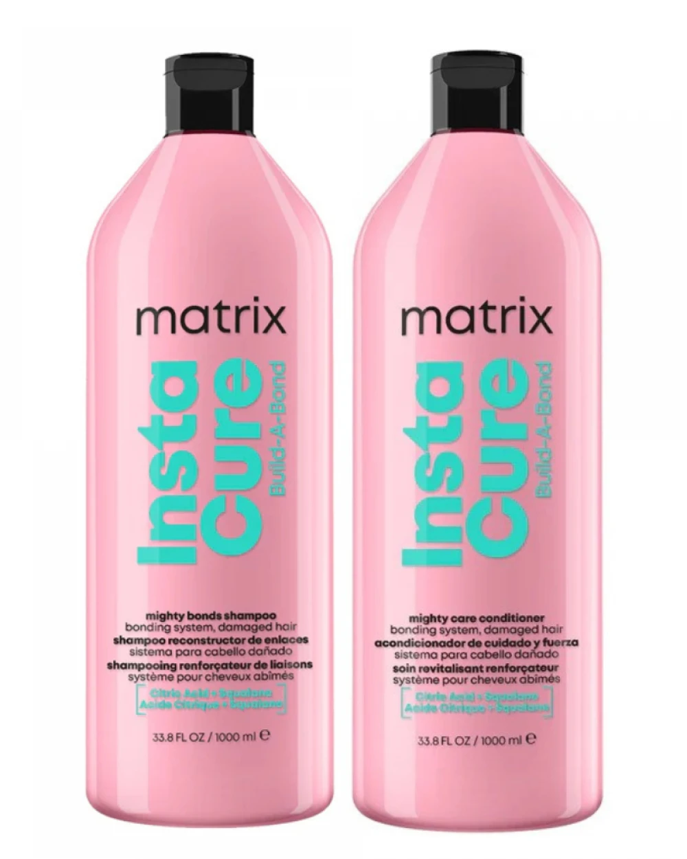Balsam de Par - Set Matrix Instacure Sampon 1000ml si Balsam 1000ml