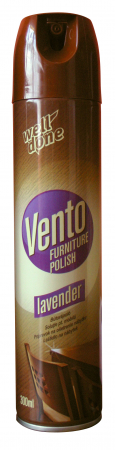 Solutii curatat mobila - Spray Well Done Curatare & Protejare Mobila Vento Lavanda 300 ml