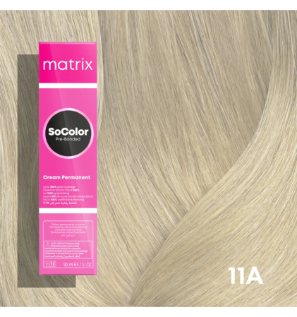 Vopsea Matrix Socolor Beauty 11A Blond Extra Deschis Cenusiu 90 ml [1]
