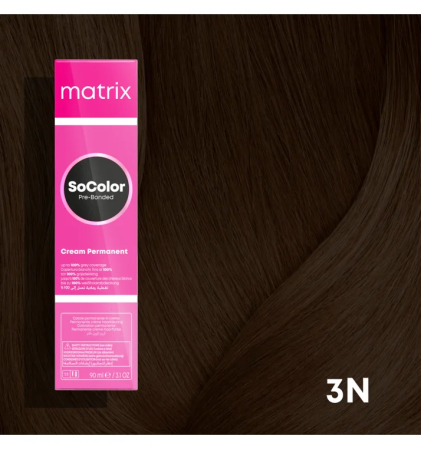 Vopsea Matrix Socolor Beauty 3N Saten Inchis Natural 90 ml [1]