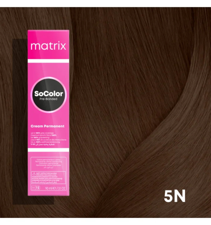 Vopsea Matrix Socolor Beauty 5N Saten Deschis Natural 90 ml [1]