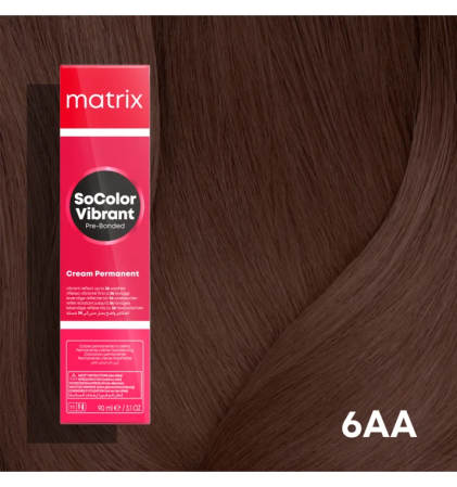 Vopsea Matrix Socolor Beauty 6AA Blond Inchis Cenusiu Cenusiu 90 ml [1]