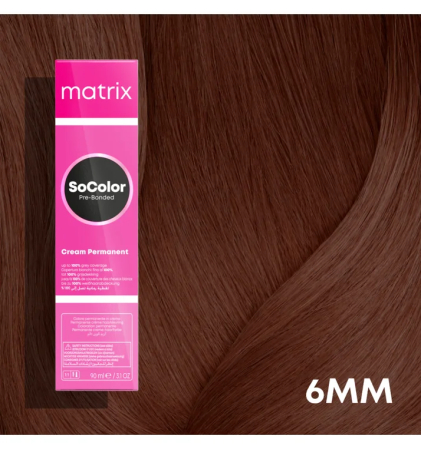 Vopsea Matrix Socolor Beauty 6MM Blond Inchis Moca Moca 90 ml [1]