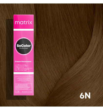 Vopsea Matrix Socolor Beauty 6N Blond Inchis Natural 90 ml [1]