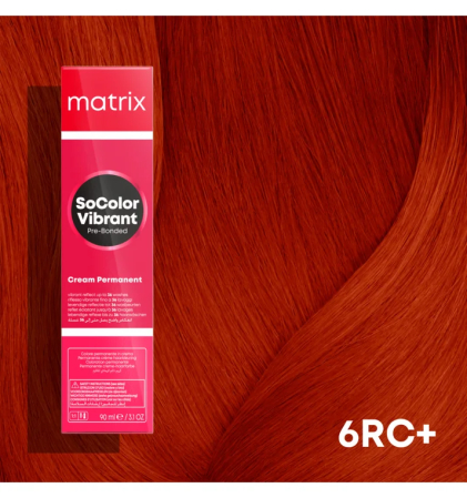 Vopsea Matrix Socolor Beauty 6RC+ Blond Inchis Rosu Cupru 90 ml [1]