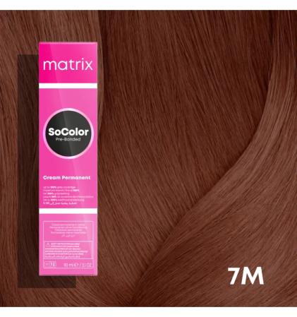 Vopsea Matrix Socolor Beauty 7M Blond Mediu Moca 90 ml [1]