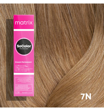 Vopsea Matrix Socolor Beauty 7N Blond Mediu Natural 90 ml [1]