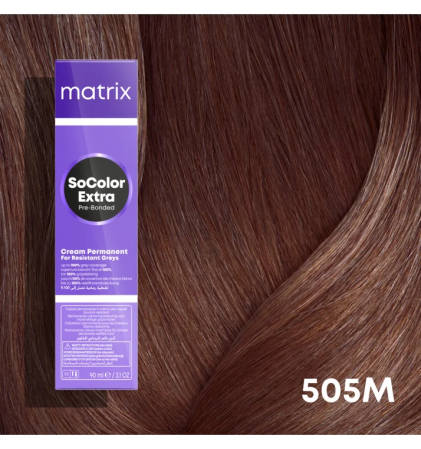 Vopsea Matrix Socolor Beauty Extra Coverage 505M Saten Deschis Moca 90 ml [1]
