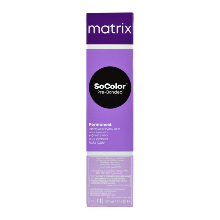 Ingrijire Par - Vopsea Matrix Socolor Beauty Extra Coverage 507AV Blond Mediu Cenusiu Violet 90 ml