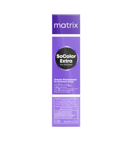Vopsea Matrix - Vopsea de Par - Vopsea Matrix Socolor Beauty Extra Coverage 509AV Blond Deschis Cenusiu Violet 90 ml
