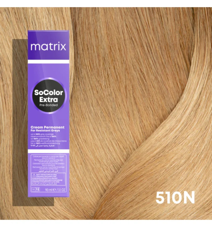 Vopsea Matrix Socolor Beauty Extra Coverage 510N Blond Foarte Foarte Deschis Natural 90 ml [1]