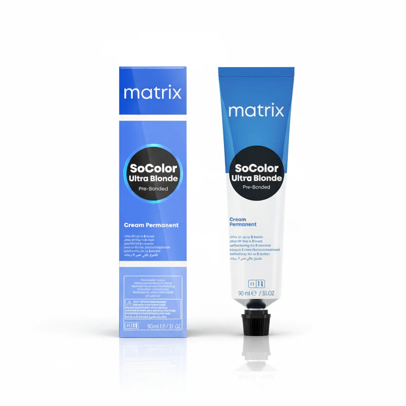 Ingrijire Par - Vopsea Matrix Socolor Beauty Ultra Blonde UL-V+ Blond Violet 90 ml