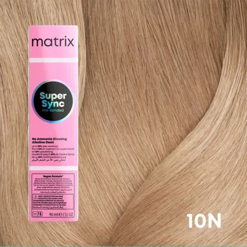 Vopsea Matrix Supe Sync 10N Blond Foarte Foarte Deschis Natural 90 ml [1]