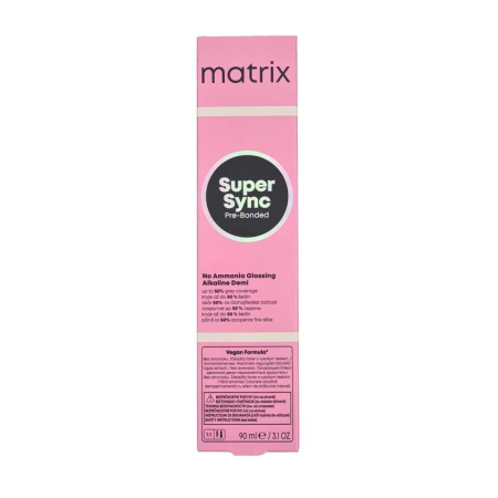 Vopsea Matrix - Vopsea de Par - Vopsea Matrix Super Sync 10NR Blond Foarte Foarte Deschis Natural Rosu 90ml