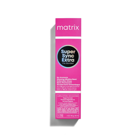 Vopsea Matrix - Vopsea de Par - Vopsea Matrix Super Sync Extra 4NN Saten Mediu Extra Natural 90ml