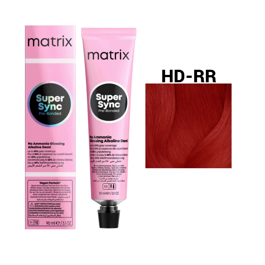 Vopsea Matrix - Vopsea de Par - Vopsea Matrix Super Sync HD-RR 90ml