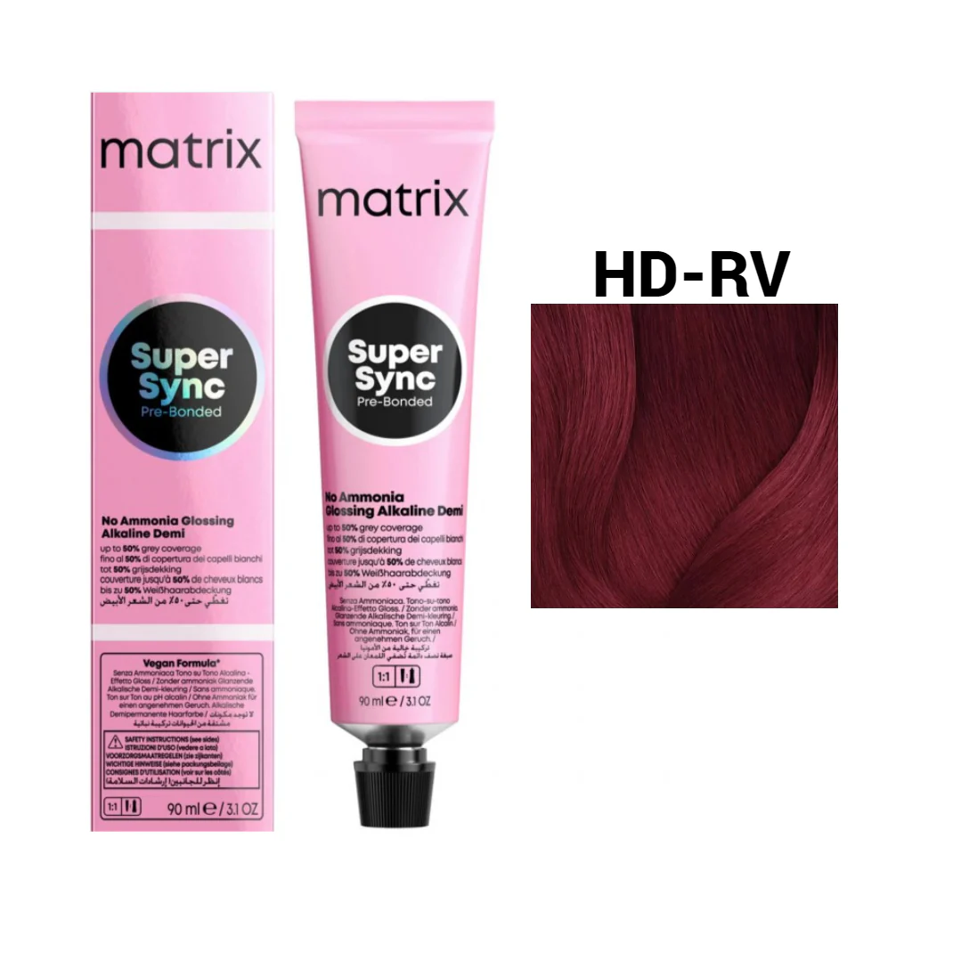 Vopsea Matrix - Vopsea de Par - Vopsea Matrix Super Sync HD-RV 90ml