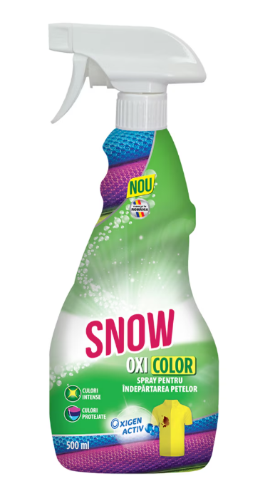 Spray Pentru Indepartarea Petelor Snow Oxi Color 500ml