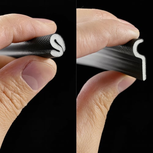 Banda pentru etansare ferestre si usi, Ruhhy, impermeabila, 400 x 2.1 cm, negru [3]
