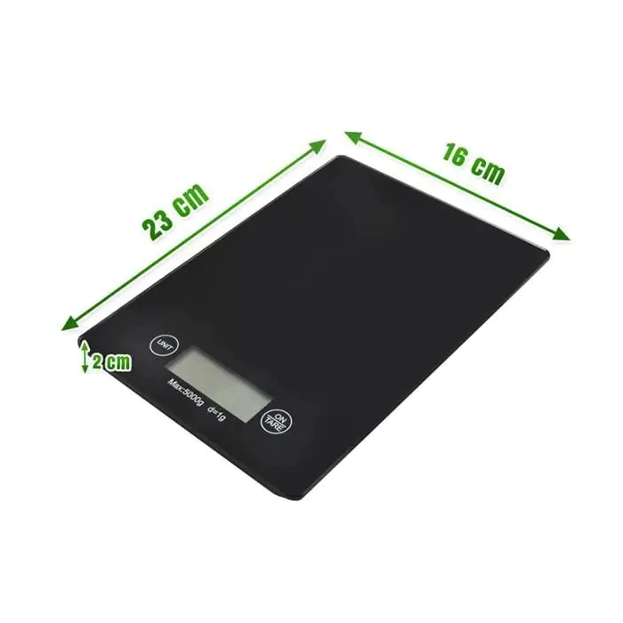 Cantar digital de bucatarie cu afisaj LCD cu o sarcina maxima de 5 kg [3]