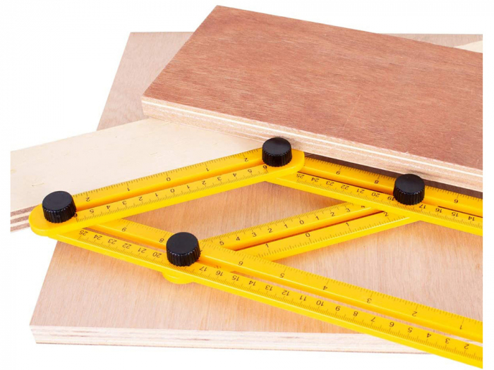 Echer Multifunctional , 4 Laturi Mobile, Material ABS 175X310 mm [3]