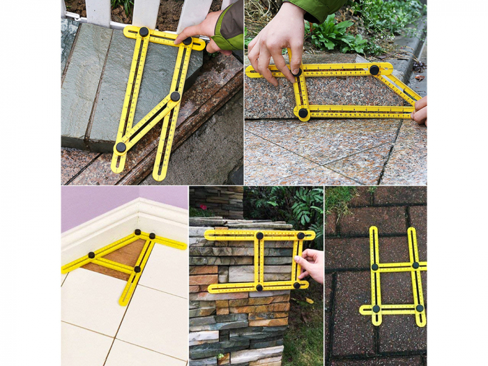 Echer Multifunctional , 4 Laturi Mobile, Material ABS 175X310 mm [7]