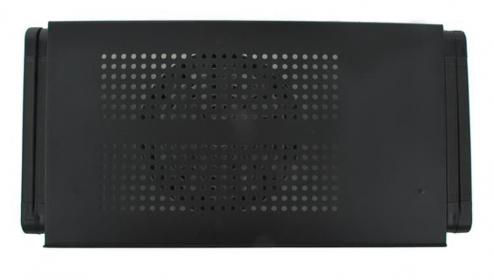 Masuta rabatabila pentru laptop inaltime reglabila USB cooler racire 27X48 cm cu Mouse Pad negru [3]