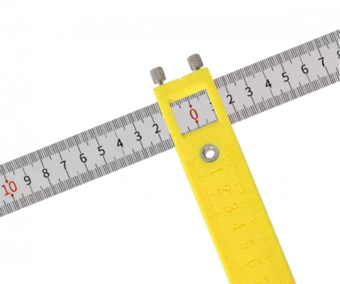 Sablon multifunctional din aluminiu, pentru constructii mobilier [4]