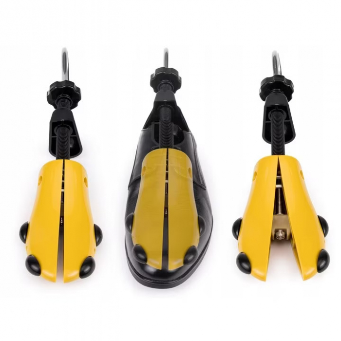 San pentru largit pantofi, din plastic, marime 39-43, galben [6]