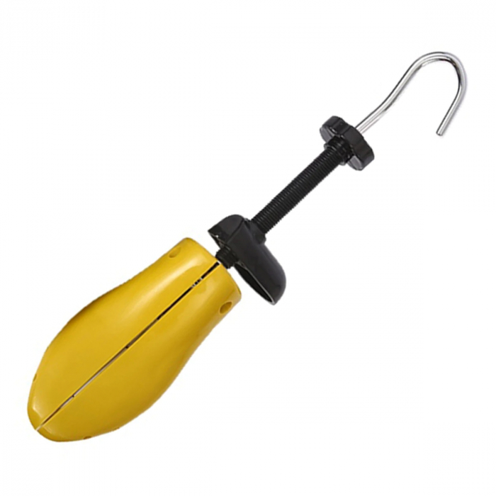 San pentru largit si alungit pantofi, din plastic, marime 35-41, galben, 1 bucata [3]