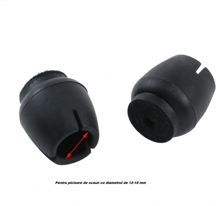 Set 16 protectii pentru picioare scaun din cauciuc, intre 12-16mm [7]