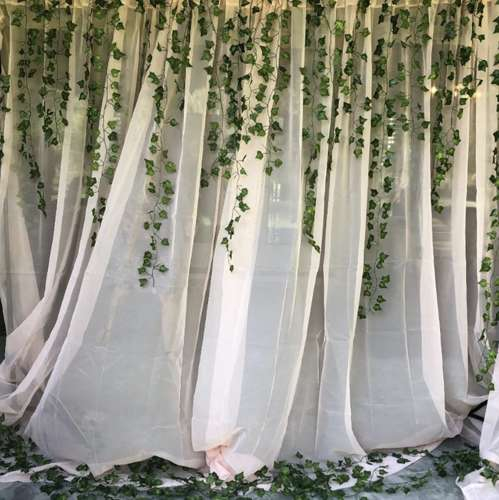 Set 6 ghirlande decorative iedera artificiala, 81 Frunze/Ghirlanda, lungime 12.6.m, Inaltime 2.1m, Plastic [7]