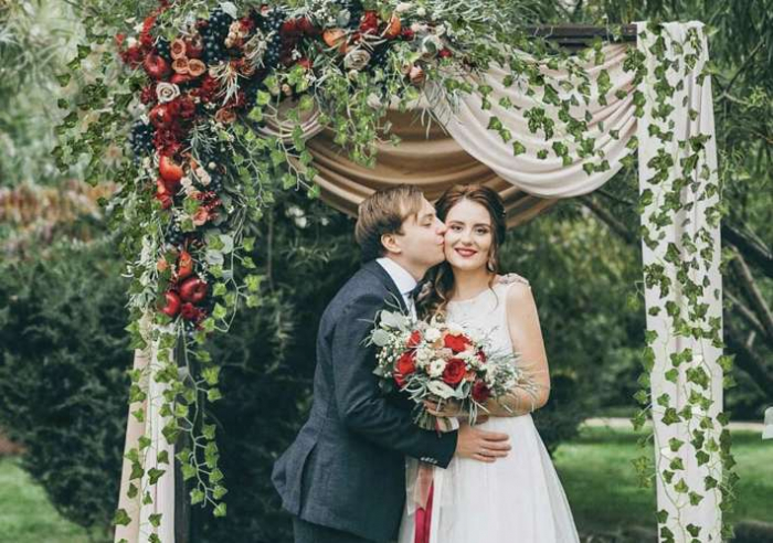 Set 6 ghirlande decorative iedera artificiala, 81 Frunze/Ghirlanda, lungime 12.6.m, Inaltime 2.1m, Plastic [2]