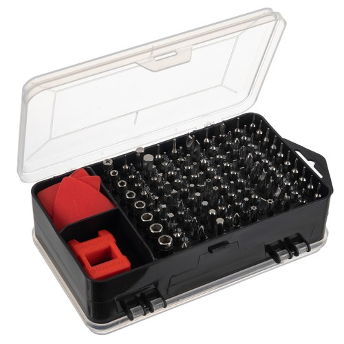 Set Surubelnite de Precizie, Biti Si Tubulare, 110 Piese, Reparat Telefoane, Torx, Otel Cromat Vanadiu [2]