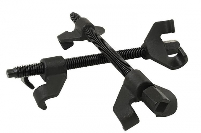 Set presa arcuri auto , 380 mm, Negru 2 bucati [4]