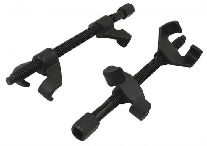 Set presa arcuri auto , 380 mm, Negru 2 bucati [5]