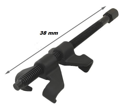 Set presa arcuri auto , 380 mm, Negru 2 bucati [3]